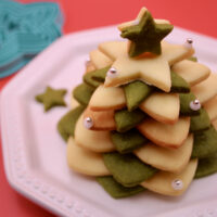 【クリスマス】クリスマスツリー　星型　クッキー型